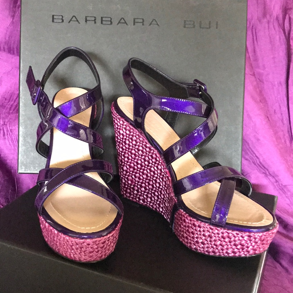 Barbara Bui wedge sandals
